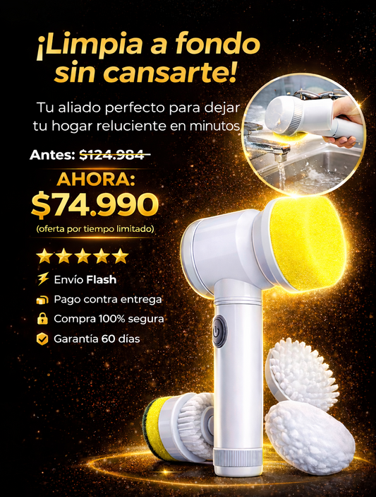 Cepillo electrico multifuncional 5 en 1